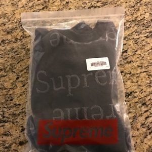 Supreme Jacquard Logo Crewneck